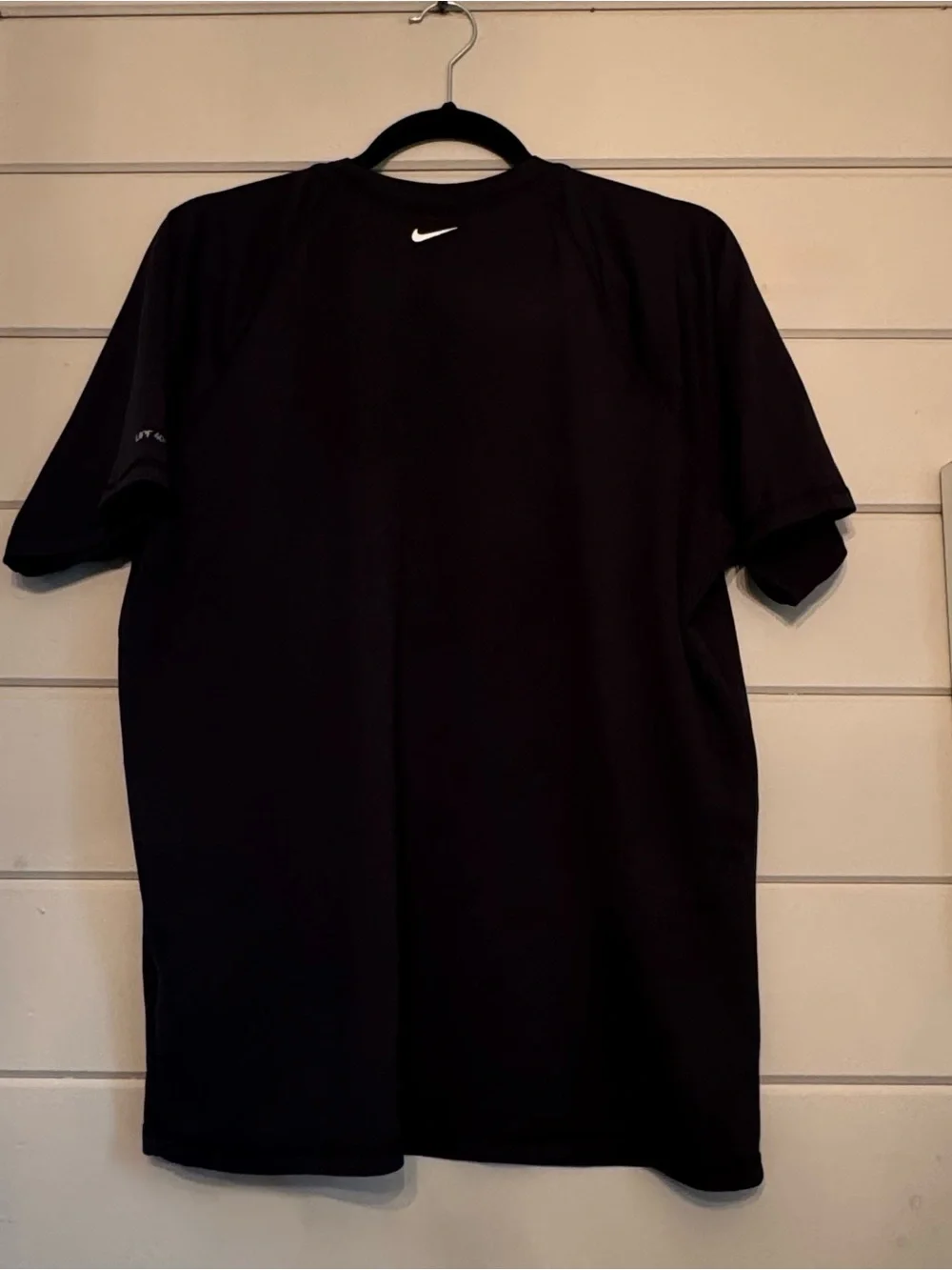 Nike Dri-Fit Men’s Black Short Sleeve Crew Neck T-Shirt With Logo